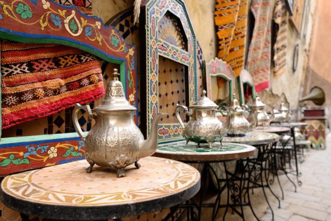 Marocco_Casablanca_Habous Quarter_tea
