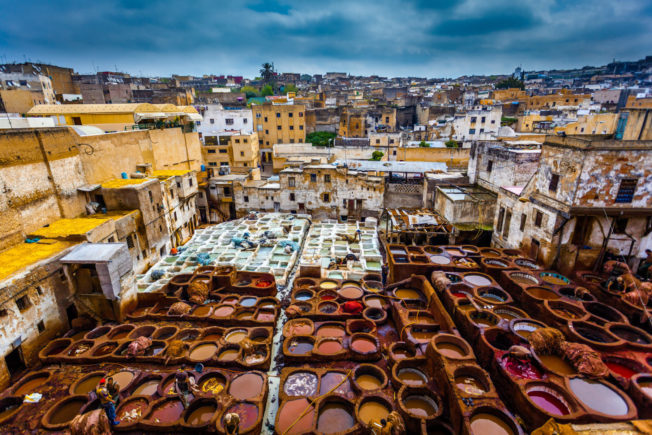 Marokko_Fez_Medina_Chouara Tanner