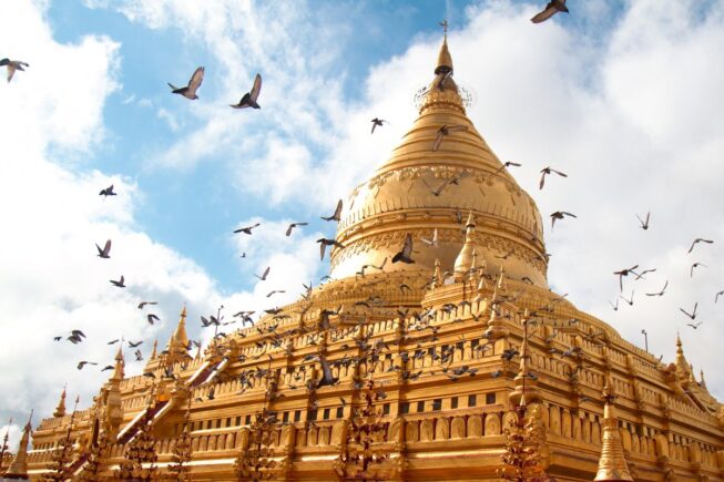 Shwezigon Pagoda- Bagan